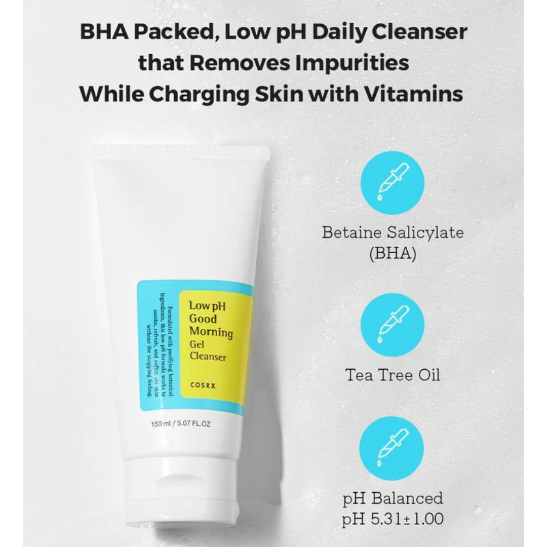 COSRX Low-pH Good Morning Cleanser