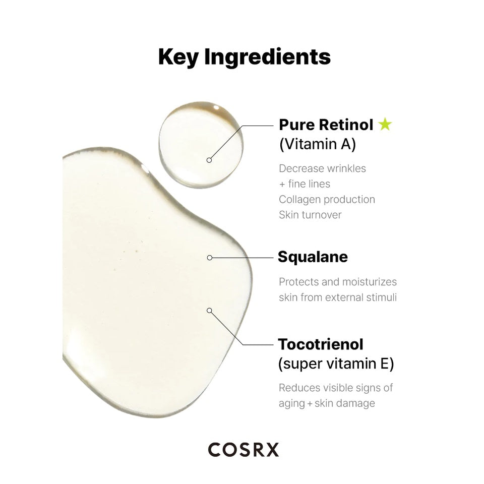 COSRX The Retinol 0.5 Oil