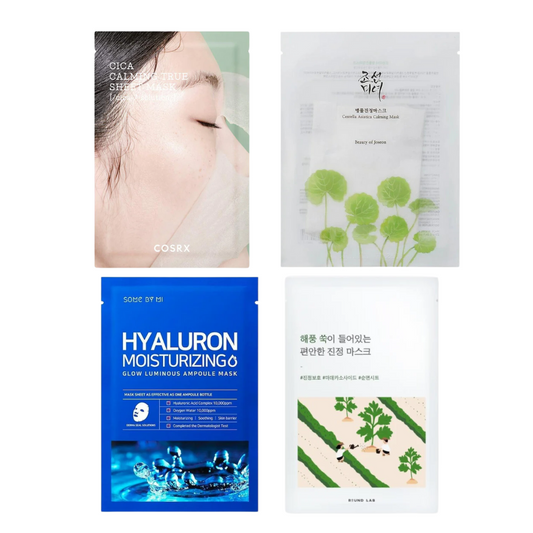 ELIKO GLOW Skin Calming Mask Set