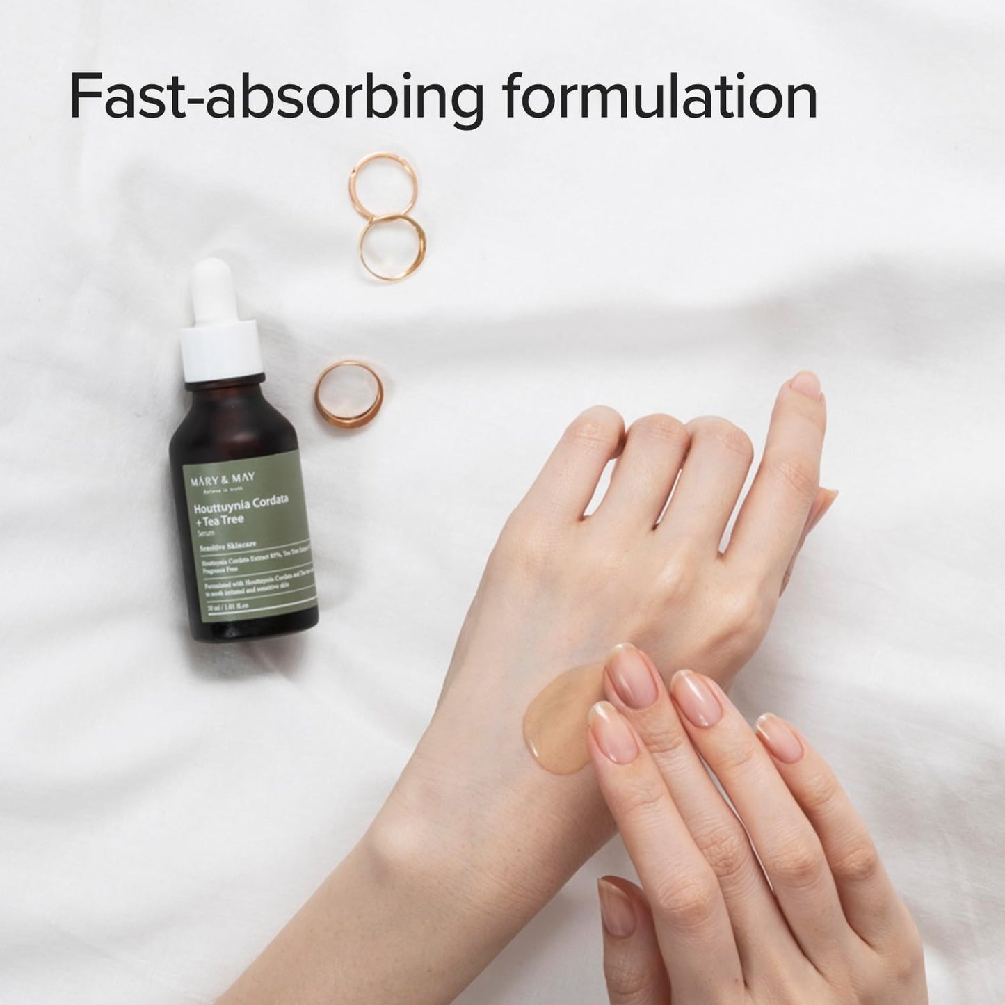 MARY & MAY Houttuynia Cordata + Tea Tree Serum 30ml