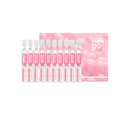 MEDICUBE PDRN Pink One Day Serum is an intensive daily serum designed to revitalize and firm the skin. Infused with PDRN, Salmon Egg Extract, and Collagen, it helps support skin regeneration, elasticity, and resilience. Niacinamide and Glutathione brighten dullness, while multiple forms of Hyaluronic Acid and Panthenol deeply hydrate for a plump, smooth finish. Convenient single-use ampoules ensure freshness and easy application.