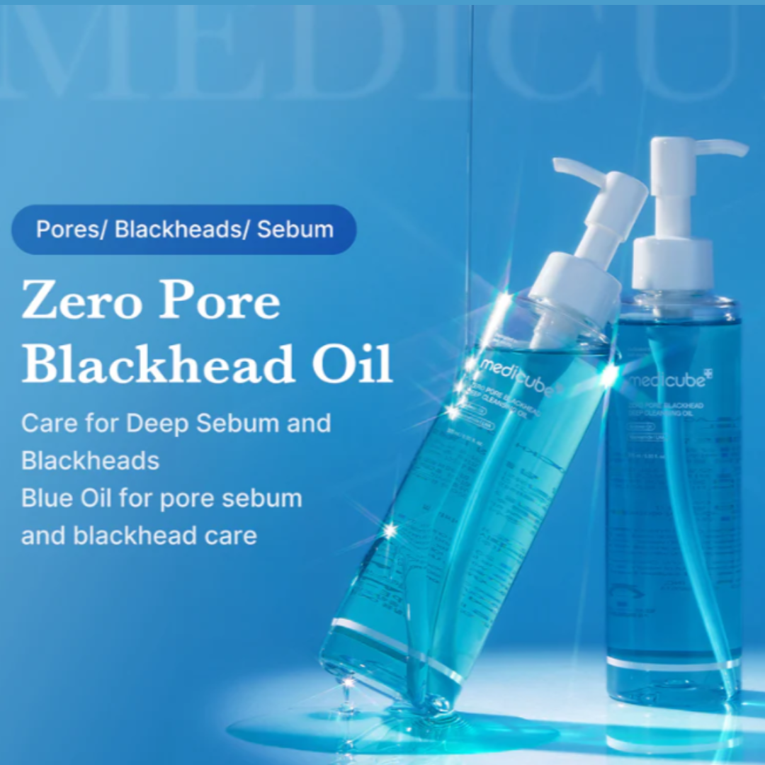 MEDICUBE Zero Pore Blackhead Deep Cleansing Oil 205ml