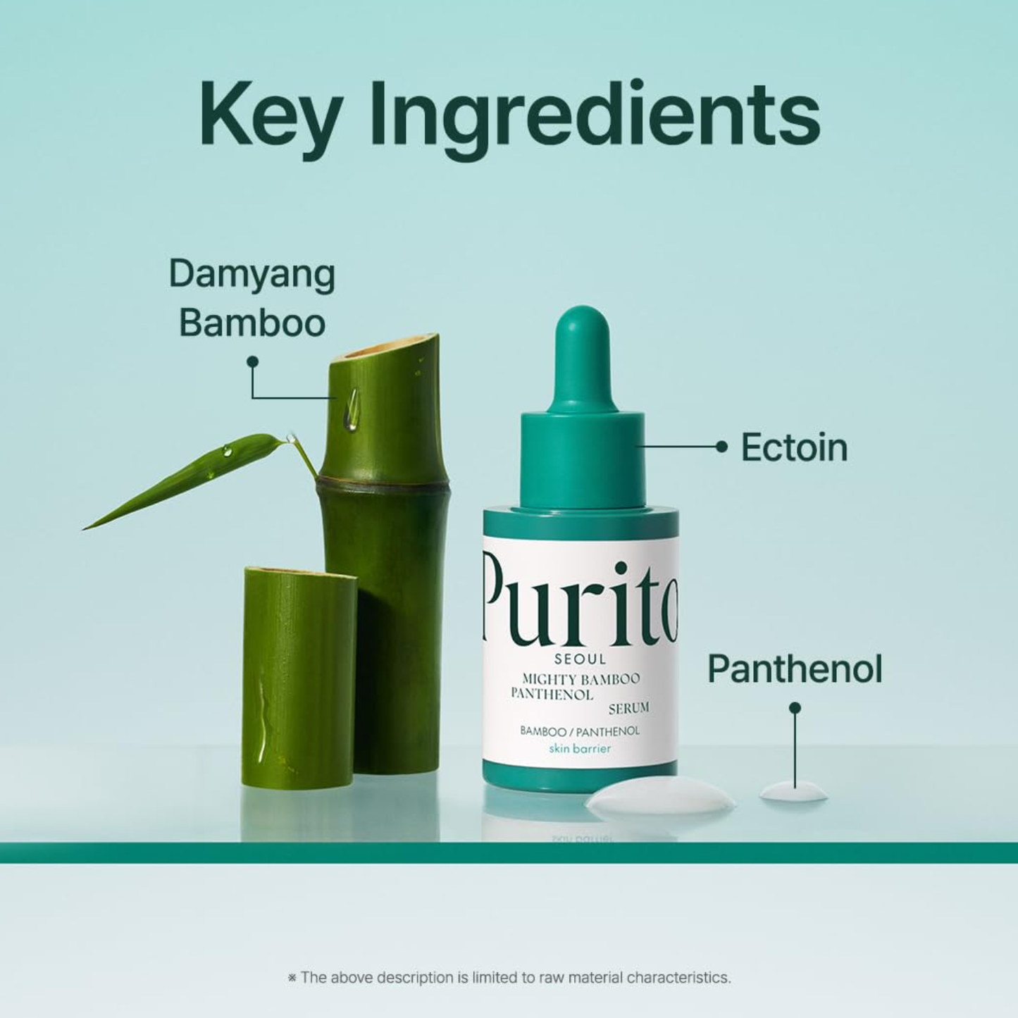 PURITO SEOUL Mighty Bamboo Panthenol Serum 30ml