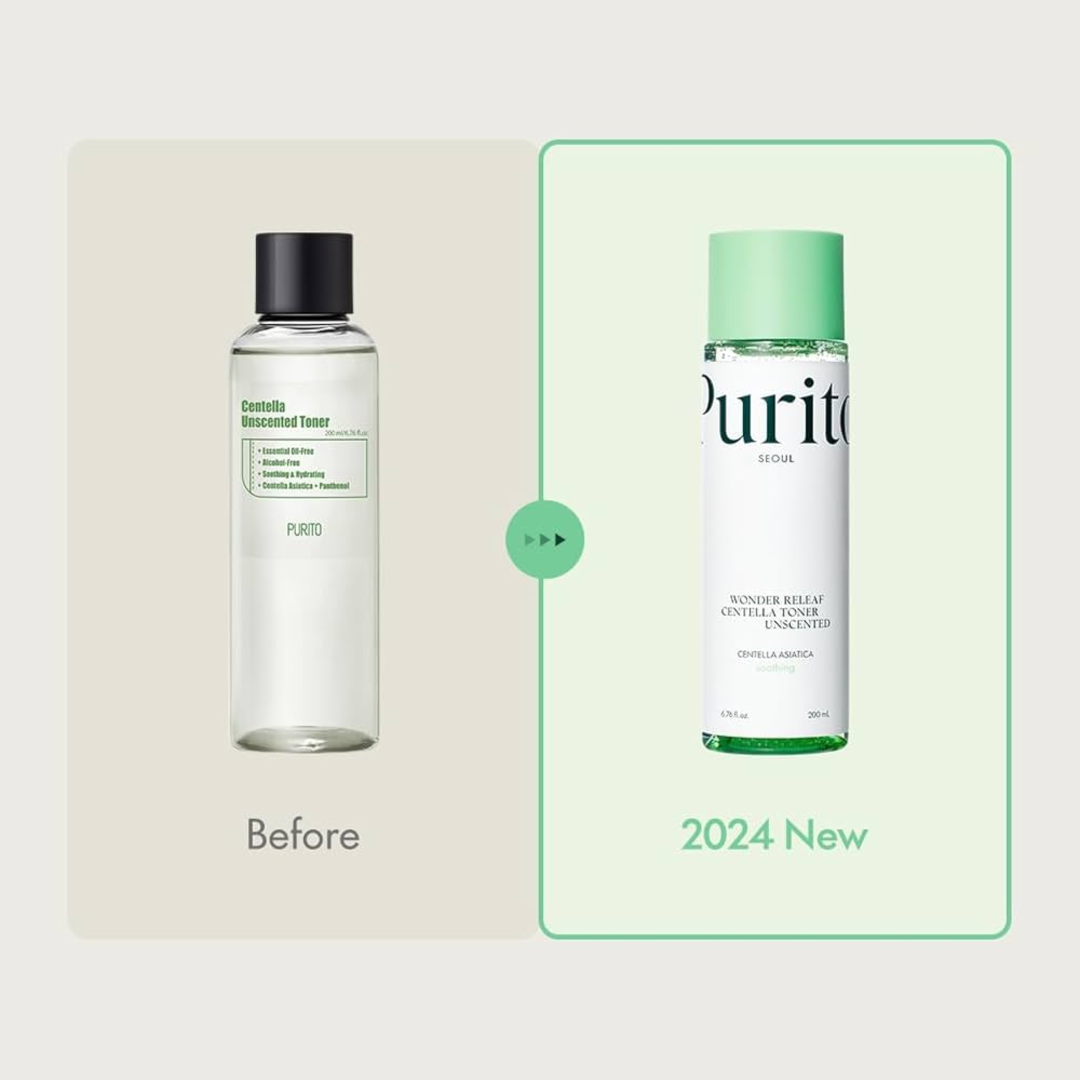 PURITO SEOUL Wonder Releaf Centella Toner Unscented 200ml