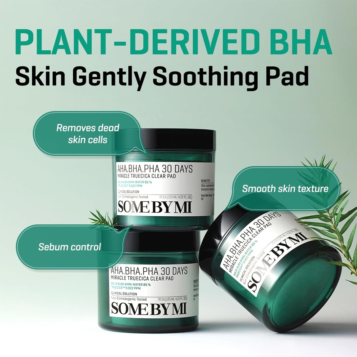 SOME BY MI AHA-BHA-PHA 30 Days Miracle Truecica Clear Pad 70ea