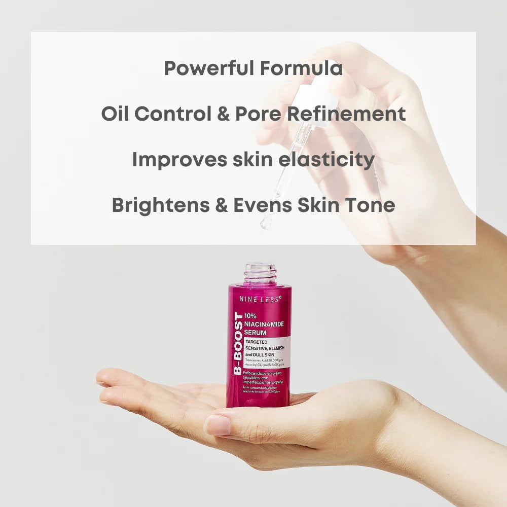 NINELESS B-Boost 10% Niacinamide Serum 30ml