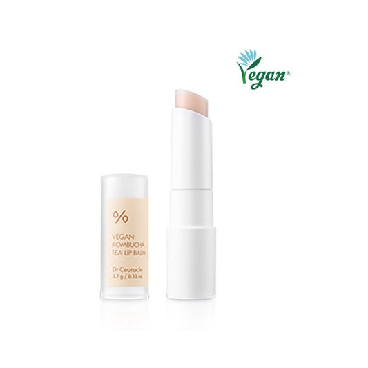 DR.CEURACLE Vegan Kombucha Tea Lip Balm is a nourishing lip treatment formulated with hydrating and soothing ingredients like Squalane, Shea Butter, and Moringa Oleifera Seed Oil. Infused with Ceramide NP and Kombucha Tea Extract, it helps lock in moisture and restore the lips' natural barrier, leaving them soft and supple. The vegan formula provides long-lasting hydration and a smooth, non-sticky finish, making it ideal for daily use to protect and care for your lips.