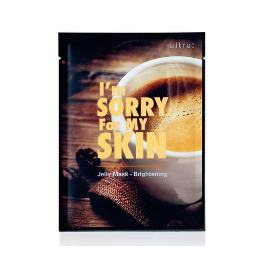 I'M SORRY FOR MY SKIN Brightening Jelly Mask is a revitalizing sheet mask infused with powerful botanical extracts and hydrating ingredients to illuminate and refresh your skin. Formulated with Grapefruit Extract, Cucumber Extract, and Camellia Sinensis Leaf Extract, it delivers a burst of hydration while helping to brighten dull, tired skin. The jelly-like texture ensures optimal absorption, leaving your complexion visibly radiant, plump, and glowing after each use. Perfect for achieving a healthy, luminou