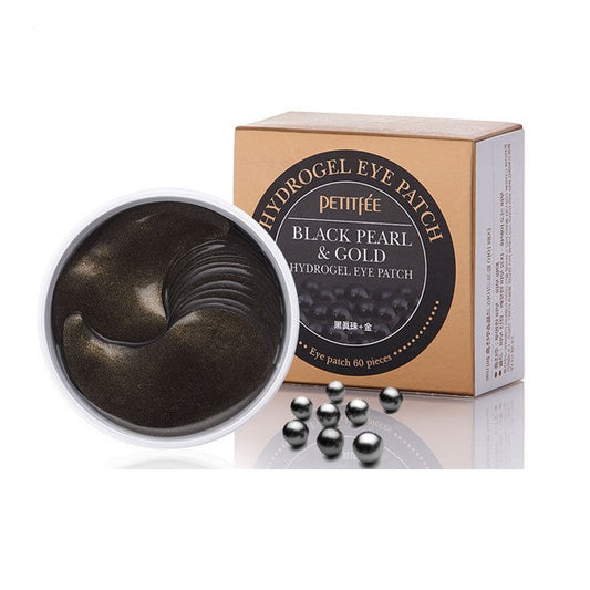 PETITFEE Black Pearl & Gold Eye Patch is designed to enhance the under-eye area with the brightening properties of Black Pearl Extract and real Gold. These hydrogel patches target dark circles and reduce puffiness with a nourishing blend that includes Cucumber Extract and Rose Flower Water. Key antioxidants from Green Tea and Aloe help soothe and hydrate the skin, promoting a more even and firm appearance. Perfect for regular use to refresh and maintain a vibrant look around the eyes.