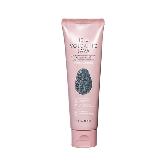 THE FACE SHOP Jeju Volcanic Lava Anti-Dust Pore-Cleansing Foam 140ml