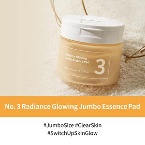 NUMBUZIN No.3 Radiance Glowing Jumbo Essence Pad (70ea)