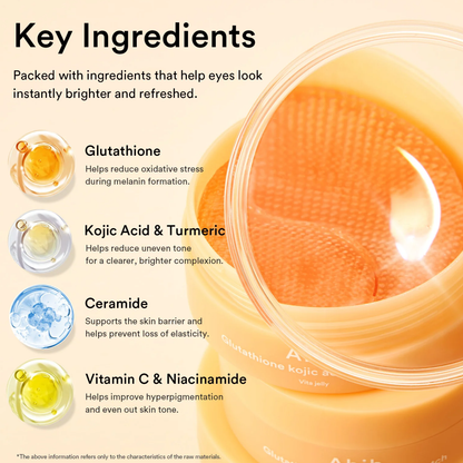 ABIB Glutathione Kojic Acid Eye Patch Vita Jelly 60ea