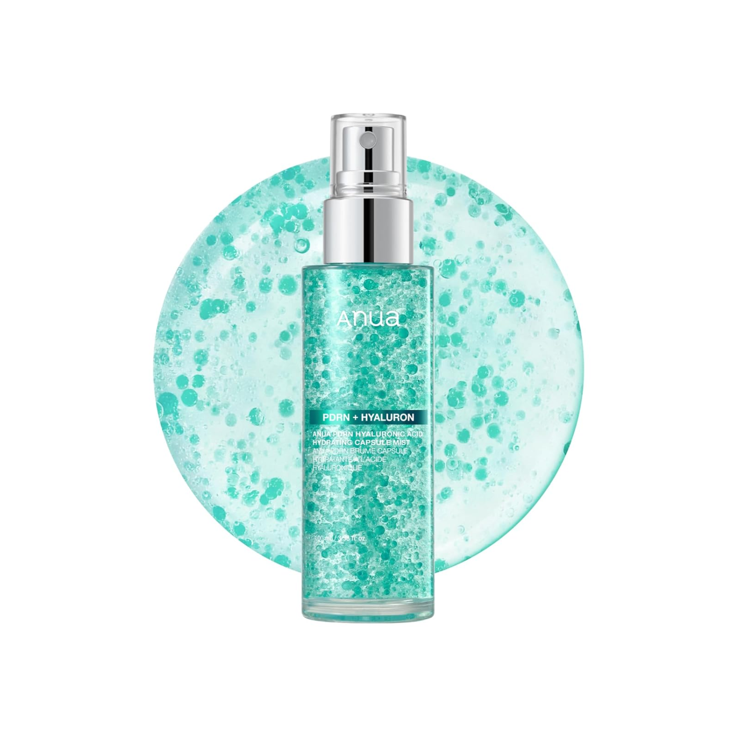ANUA PDRN Hyaluronic Acid Hydrating Capsule Mist is a refreshing facial mist designed to instantly hydrate and revitalize the skin. Formulated with PDRN (Sodium DNA) and Hyaluronic Acid, it helps replenish moisture while supporting a smoother, plumper appearance. Panthenol and Allantoin soothe and comfort the skin, while nourishing plant extracts and oils help maintain a healthy moisture barrier. The fine capsule mist delivers lightweight hydration without heaviness, making it perfect for use throughout the