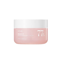 Load image into Gallery viewer, ANUA Peach 77 Niacin Enriched Cream is a nourishing cream with 77% Peach Fruit Extract and Niacinamide to brighten and hydrate your skin. This rich formula includes Hyaluronic Acid and Soluble Collagen to plump and moisturize, while Lactobacillus Ferment and Ceramide NP strengthen the skin barrier. Enhanced with Galactomyces Ferment Filtrate and Bifida Ferment Lysate, it helps improve skin texture for a smooth, radiant complexion. Perfect for daily use to achieve soft, glowing skin