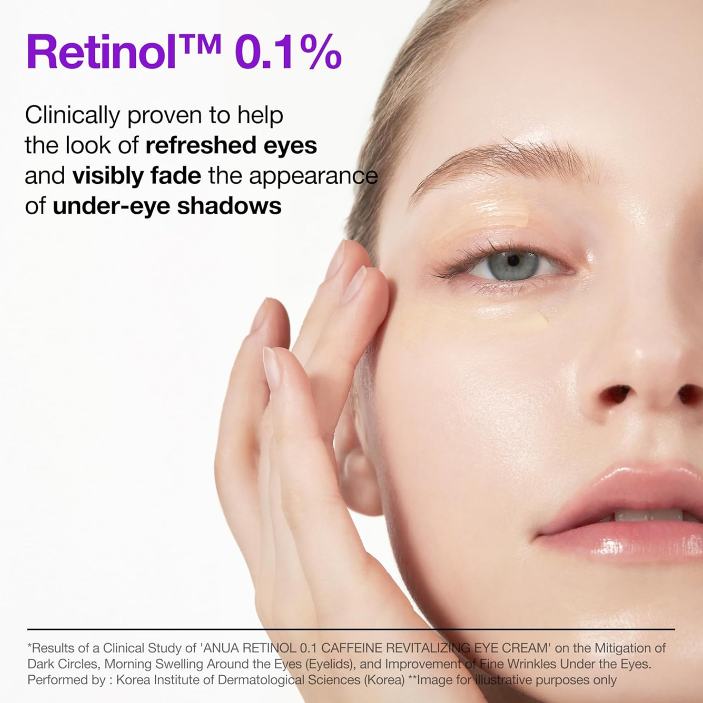 ANUA Retinol 0.1 Caffeine Revitalizing Eye Cream 30g