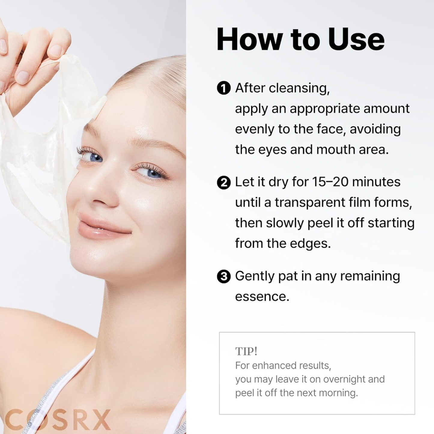 COSRX PDRN Exosome Skinplaning Glaze Mask 50ml