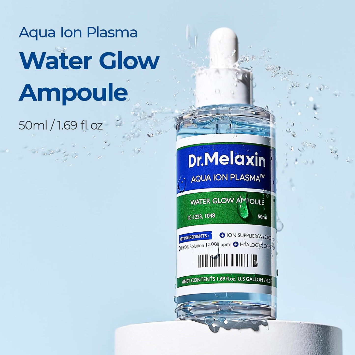 DR. MELAXIN Aqua Ion Plasma Water Glow Ampoule 50ml