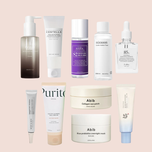 ELIKO GLOW 10 Step Korean Skincare Routine Set For Combination Skin Type