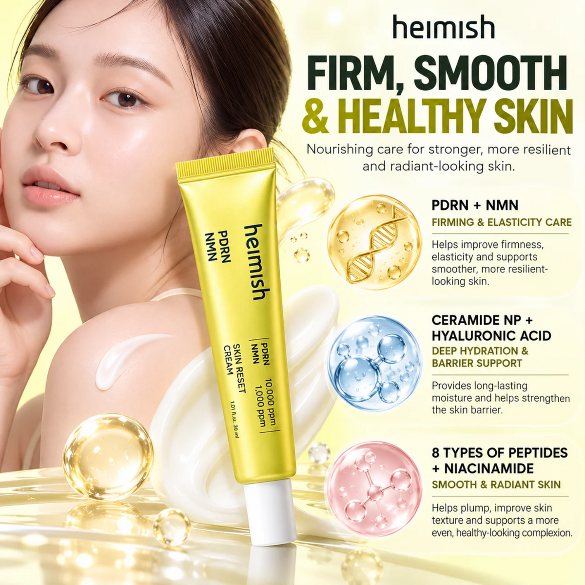 HEIMISH PDRN NMN Skin Reset Cream