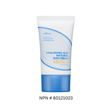 Load image into Gallery viewer, ISNTREE Hyaluronic Acid Natural Sun Cream 50ml