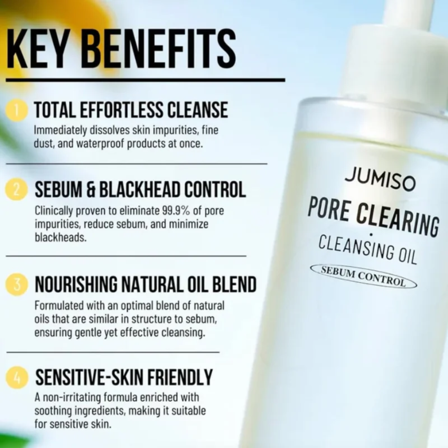JUMISO Pore Clearing Cleansing Oil 200ml