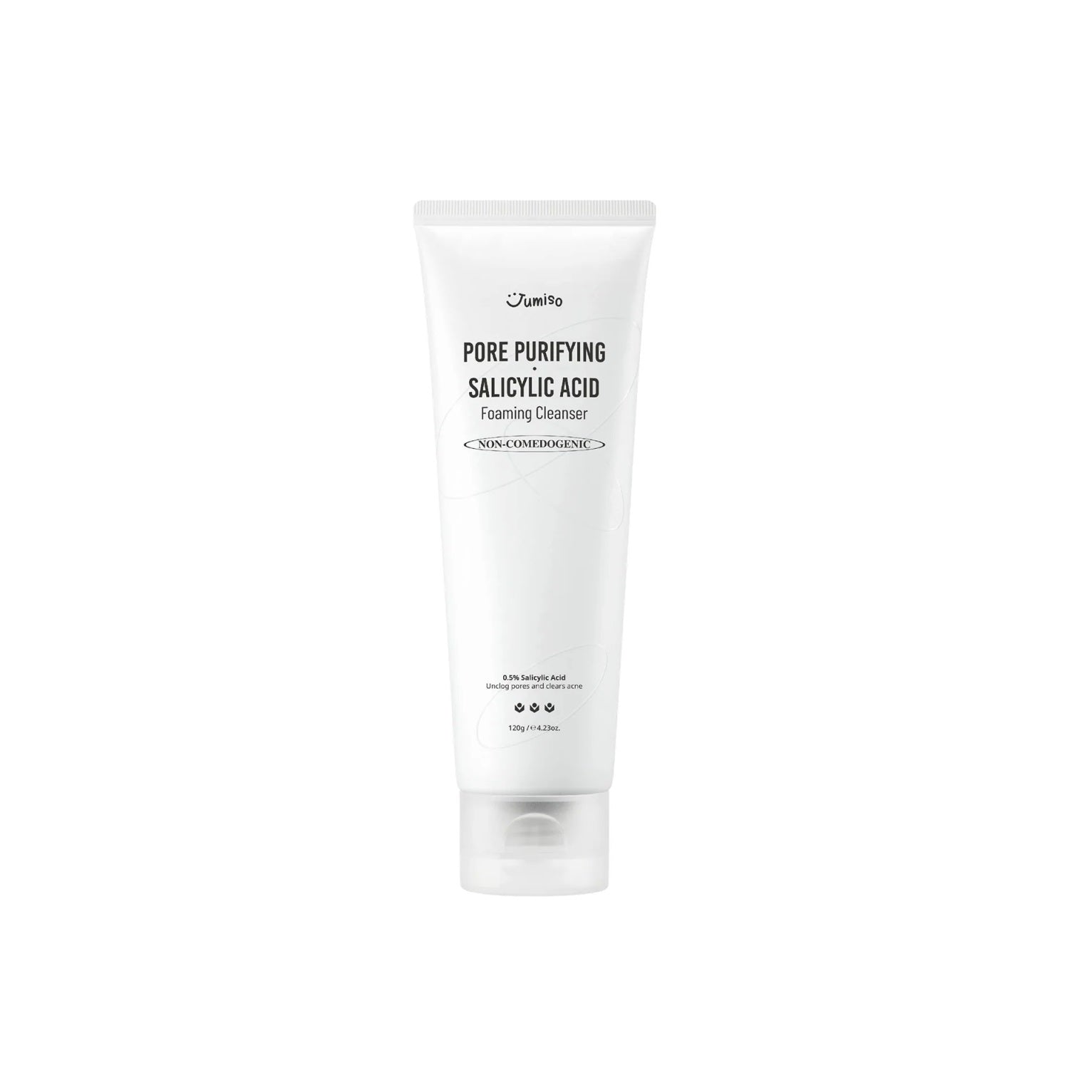 JUMISO Pore Purifying Salicylic Acid Foaming Cleanser is a gentle yet effective cleanser designed to deeply cleanse pores and reduce breakouts. Formulated with Salicylic Acid, it helps to exfoliate and purify the skin, targeting blackheads and excess oil. The addition of Coptis Japonica Root Extract and Hippophae Rhamnoides Extract provides soothing and antioxidant benefits, while Ascorbic Acid brightens the complexion. This foaming cleanser leaves your skin feeling refreshed, clean, and balanced.