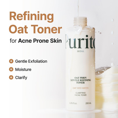 PURITO SEOUL Oat PDRN Gentle Refining Toner 200ml