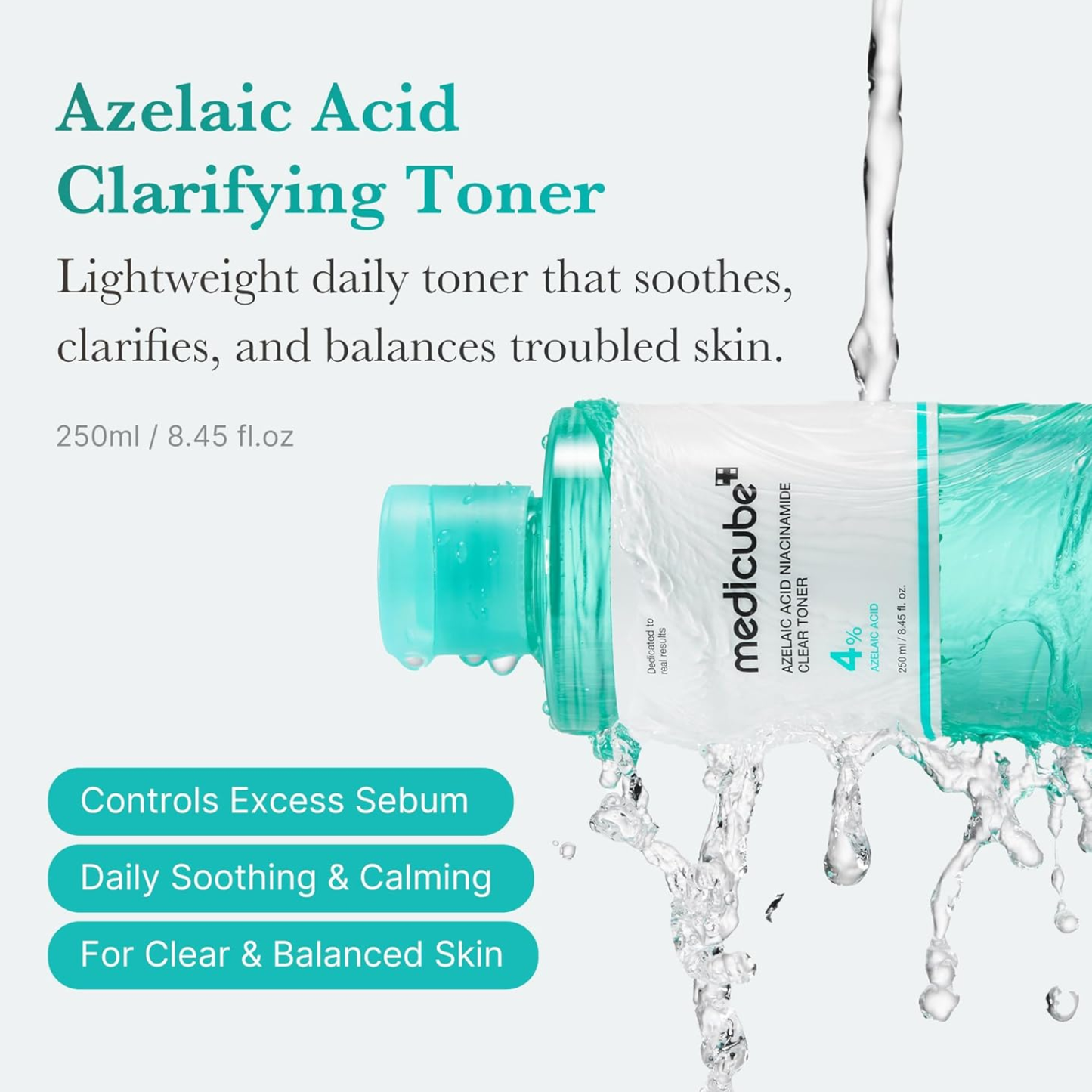 MEDICUBE Azelaic Acid Niacinamide Clear Toner 250ml