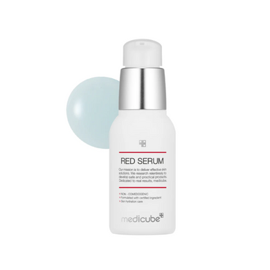 MEDICUBE Red Serum 2.0 is an advanced skin treatment designed to tackle acne and soothe inflammation. Formulated with Niacinamide, Salicylic Acid, and Tea Tree Leaf Oil, this serum effectively reduces blemishes and purifies pores. Enriched with Centella Asiatica and Ceramide NP, it also strengthens the skin barrier and hydrates, promoting a clearer and healthier complexion.