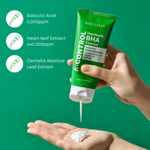 Load image into Gallery viewer, NINELESS A-Control Heartleaf &amp; BHA Cleanser 120ml