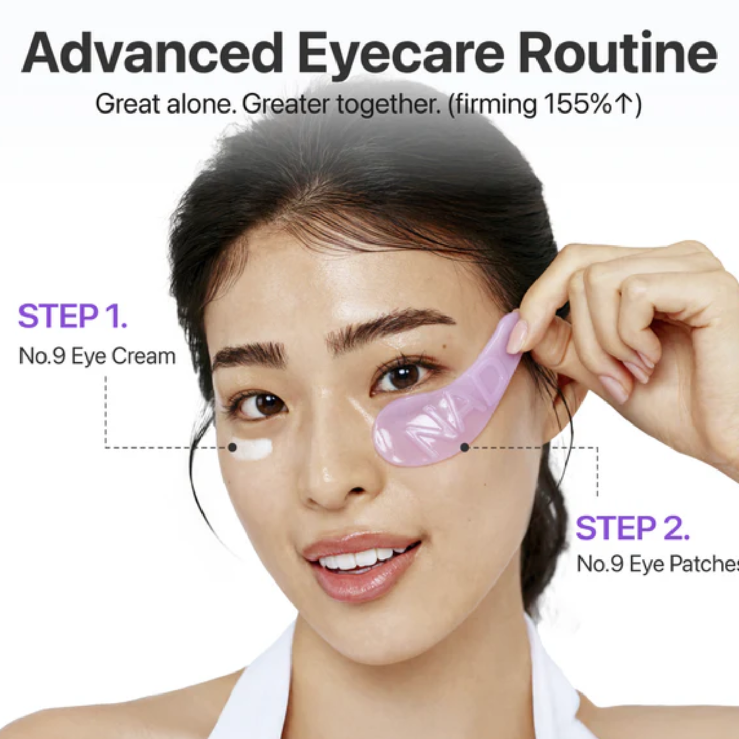 NUMBUZIN No.9 NAD+ Collagen Under Eye Patches 5Pairs