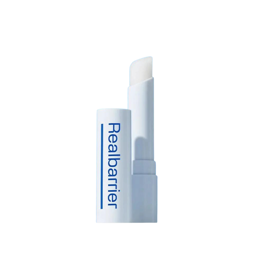 REAL BARRIER Extreme Moisture Lip Balm is a nourishing lip treatment that helps relieve dryness and strengthen the lip barrier. Formulated with Ceramide NP, Madecassoside, Centella Asiatica Extract, and Panthenol, it delivers long-lasting moisture while keeping lips soft, smooth, and comfortable.