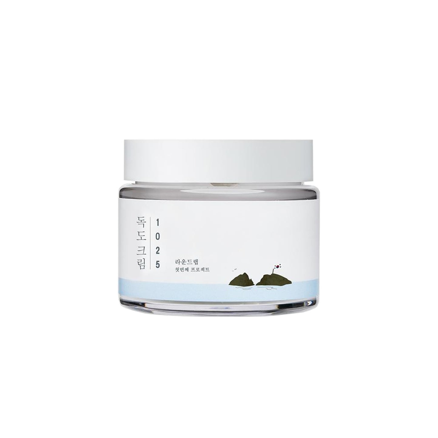 ROUND LAB 1025 Dokdo Cream is a deeply moisturizing and soothing cream formulated to strengthen the skin barrier and restore hydration. Enriched with Ulleungdo deep sea water, Ceramides, and multiple forms of Hyaluronic Acid, it helps lock in moisture while supporting skin barrier health. Added ingredients like Panthenol, Allantoin, and Beta-Glucan calm irritation and promote a smooth, supple complexion. Ideal for dry, sensitive, or dehydrated skin.