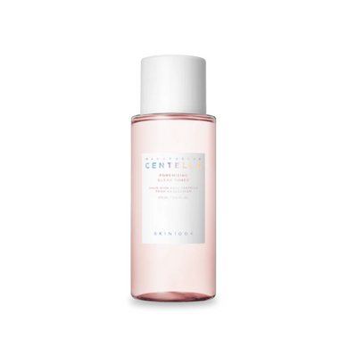 SKIN1004 Madagascar Centella Poremizing Clear Toner is designed to refine and clarify your skin. Enriched with 5,150 ppm of Centella Asiatica Extract and a blend of Salicylic Acid and Glycolic Acid, this toner gently exfoliates, minimizes pores, and balances skin hydration. Ideal for achieving a clearer, smoother complexion.