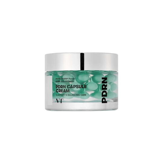 VT PDRN Capsule Cream 100 is a nourishing and hydrating formula designed to improve skin elasticity and support a healthy skin barrier. Enriched with Niacinamide, Panthenol, and Squalane, it helps brighten, soothe, and deeply moisturize the skin. Multiple forms of Hyaluronic Acid provide long-lasting hydration, while Ceramide NP strengthens the skin barrier. Infused with PDRN, peptides, and botanical extracts like Ginseng and Turmeric, this cream helps firm and revitalize the skin, leaving it smooth, plump,