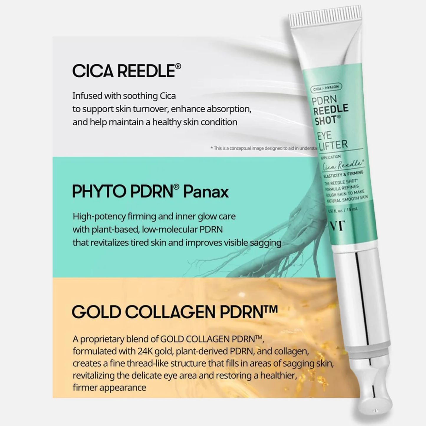 VT PDRN Reedle Shot Eye Lifter 15ml