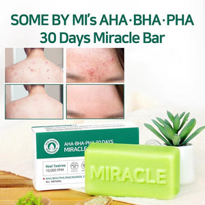 SOME BY MI AHA, BHA, PHA 30 Days Miracle Cleansing Bar 106g