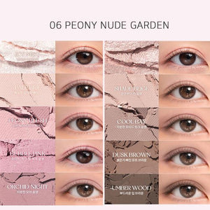 ROMAND Better Than Palette #06 Peony Nude Garden