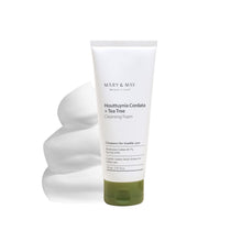 Load image into Gallery viewer, MARY &amp; MAY Houttuynia Cordata + Tea Tree Cleansing Foam 150ml
