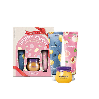 FRUDIA Thank You Berry Much Honey Lip Balm & Hand Cream Special Gift Set