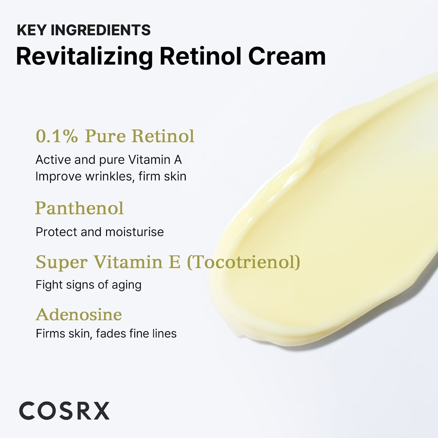 COSRX The Retinol 0.1 Cream