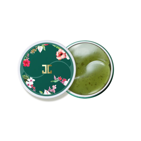 JAYJUN Green Tea Eye Gel Patch is designed to soothe, hydrate, and brighten the under-eye area. Infused with Green Tea Leaf Powder and Sodium Hyaluronate, these patches deliver intense hydration while calming puffiness. Enriched with Niacinamide and botanical extracts like Licorice Root and Peony Root, they help brighten dark circles and improve skin elasticity. Perfect for tired eyes, these patches leave the under-eye area feeling refreshed, smooth, and revitalized. Ideal for all skin types.