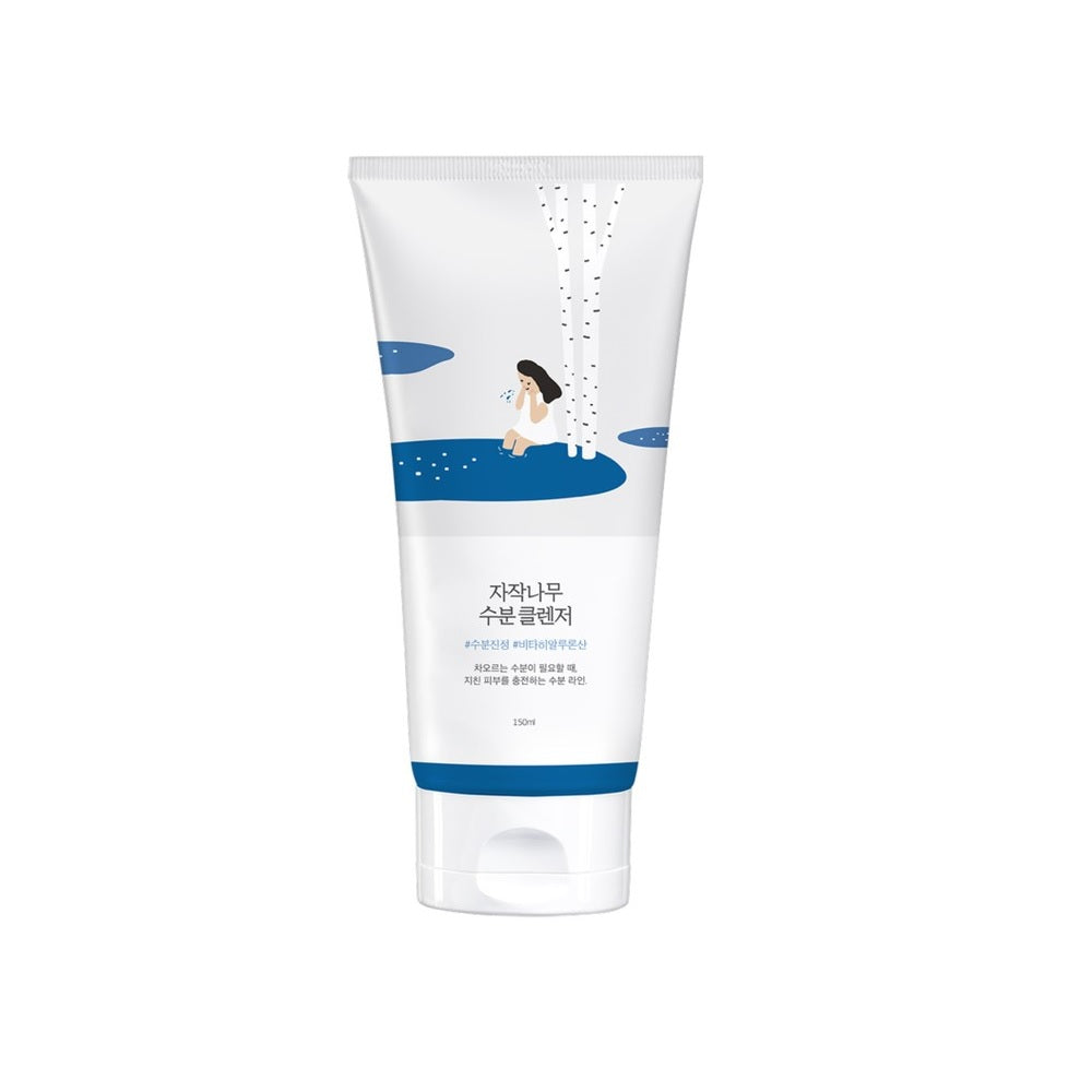 ROUND LAB Birch Juice Moisturizing Cleanser is a gentle yet effective cleanser formulated with Birch Juice (10,000 ppm) to hydrate and soothe the skin while cleansing. It includes Ascorbic Acid to brighten and revitalize the complexion, along with Sodium Hyaluronate and Hyaluronic Acid for deep moisture. Infused with natural extracts like Artemisia Annua and Quillaja Saponaria Bark, this cleanser leaves the skin soft, refreshed, and glowing, making it ideal for daily use on all skin types.