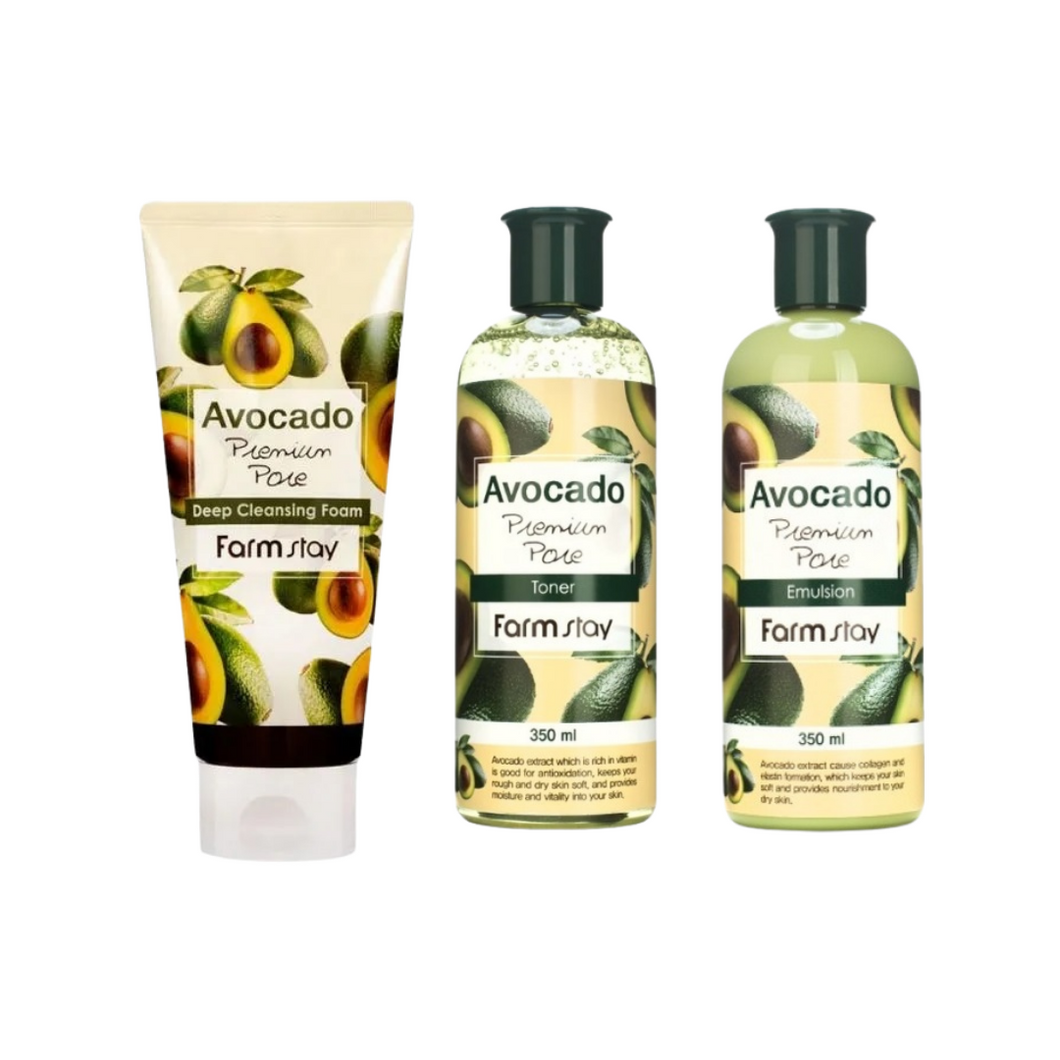 ELIKO GLOW Avocado Premium Pore Trio