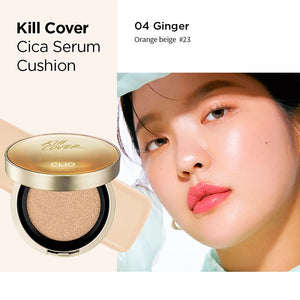 CLIO Kill Cover Cica Serum Cushion + Refill (4 Colors Available)