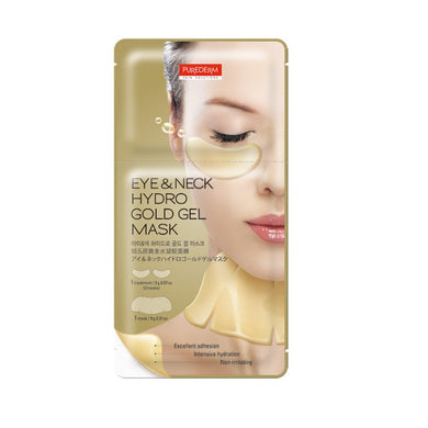 PUREDERM Eye & Neck Hydro Gold Gel Mask Set