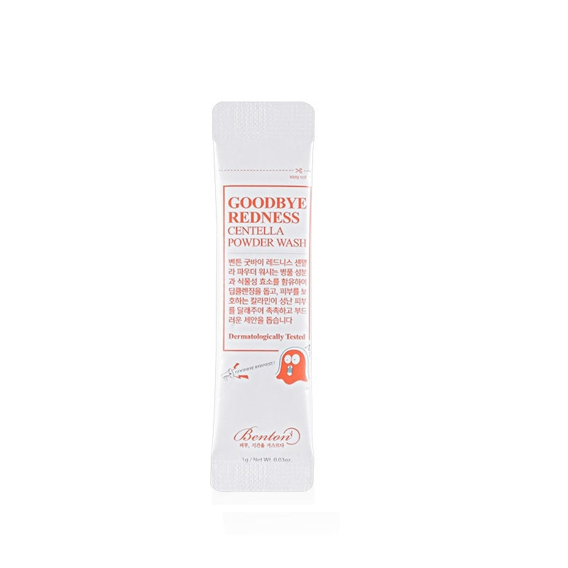 Sample of BENTON Goodbye Redness Centella Powder Wash