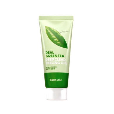 FARM STAY Real Green Tea Deep Clear Peeling Gel 100ml