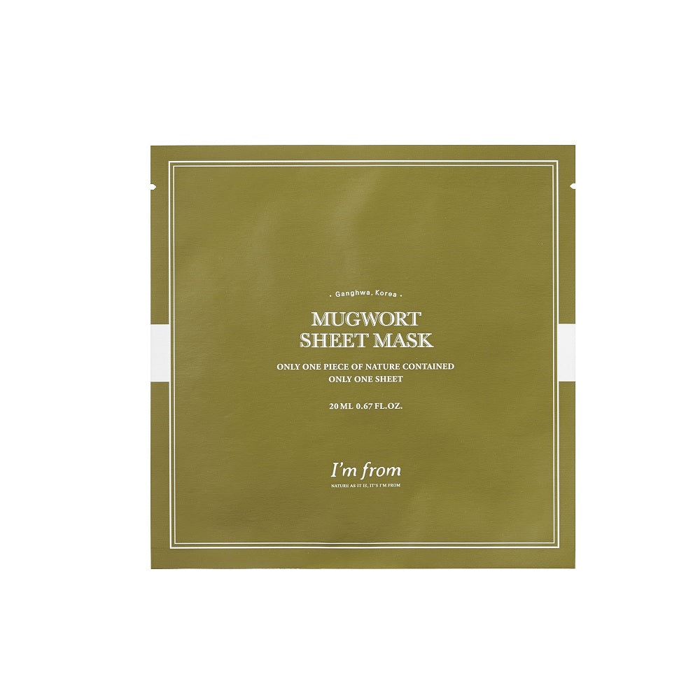 I'M FROM Mugwort Sheet Mask