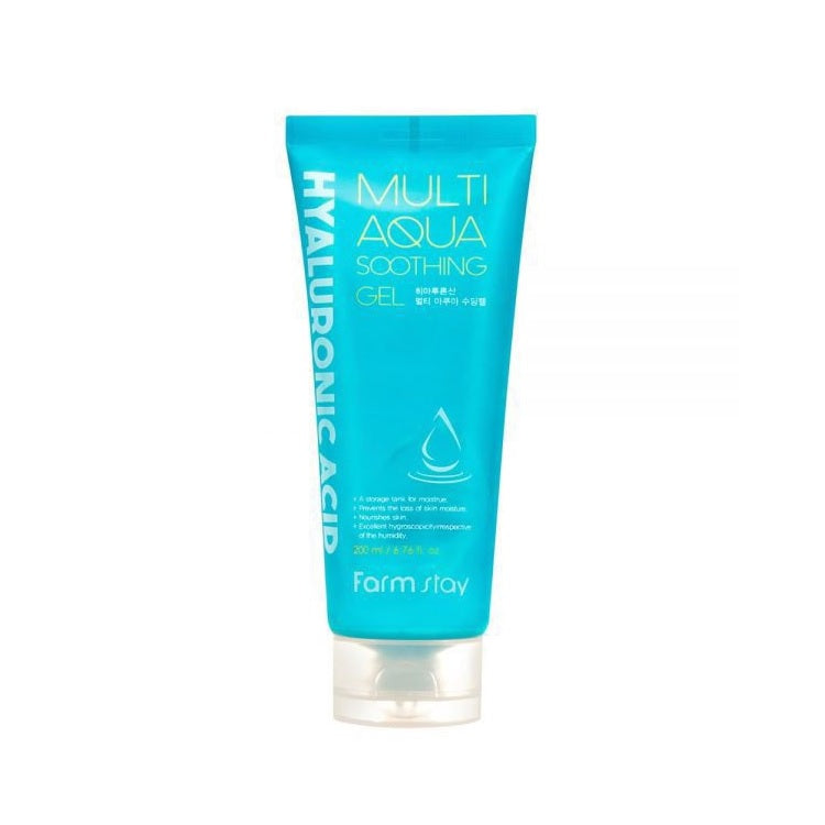 FARM STAY Hyaluronic Acid Multi Aqua Soothing Gel 200ml